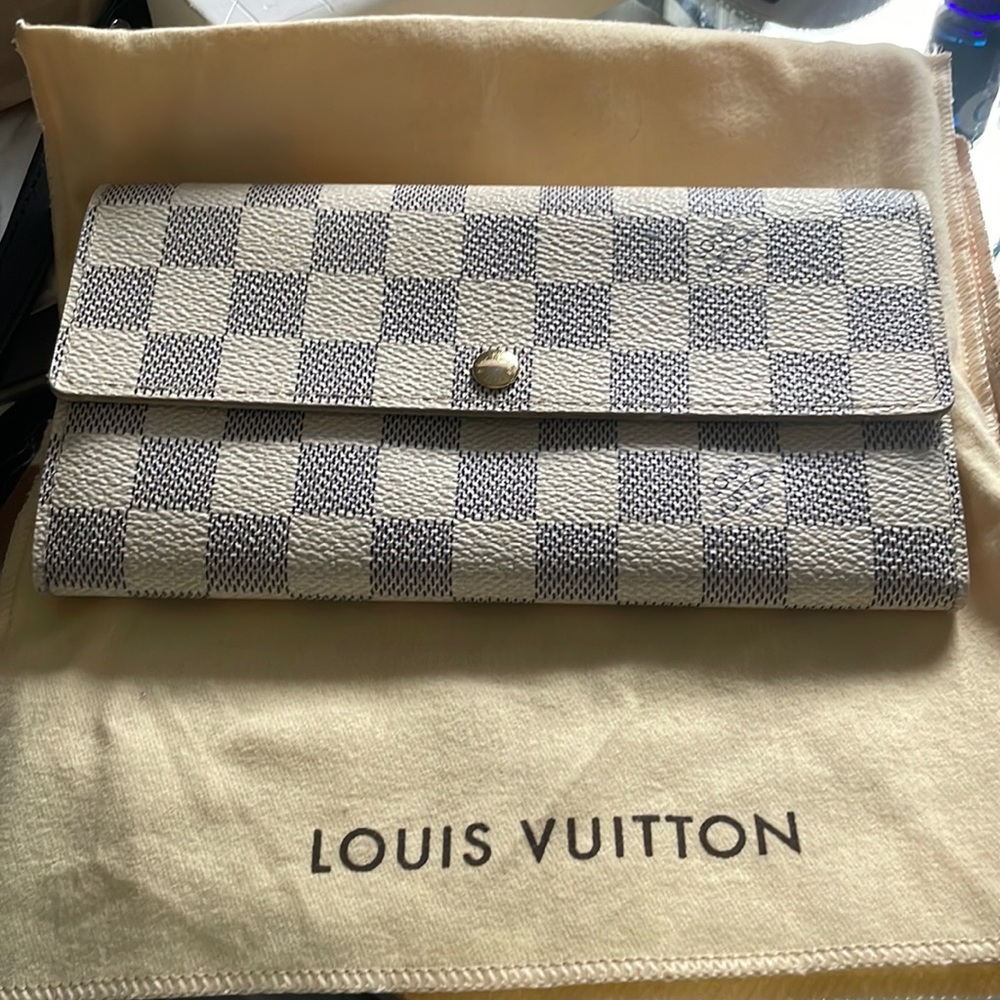 Louis Vuitton Damien Azur wallet
